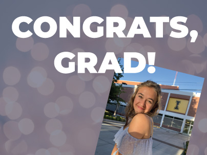 Congrats, graduating trainee Maddie Coleman!