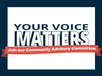 Join our Community Advisory Committee