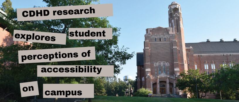 CDHD research explores student perceptions of accessibility on campus