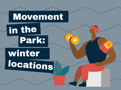 Movement in the Park: winter locations