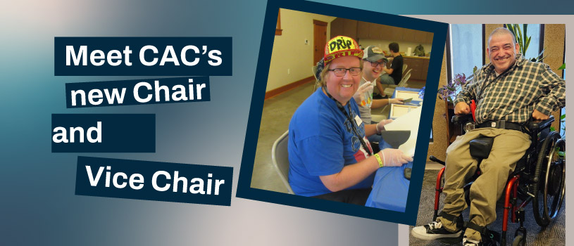 Meet CAC's new Chair and Vice Chair