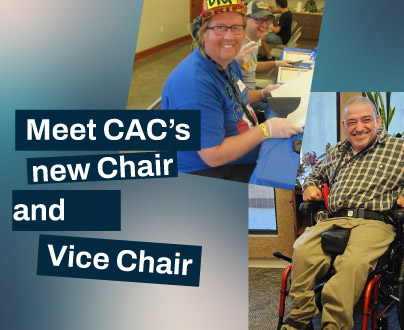 Meet CAC's new Chair and Vice Chair