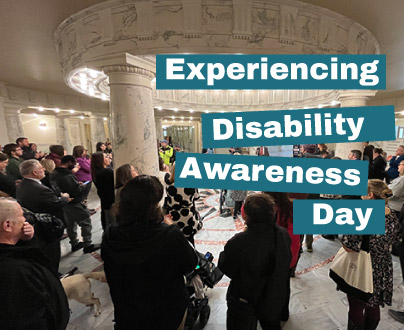 Experiencing Disability Awareness Day