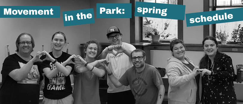 Movement in the Park: spring schedule