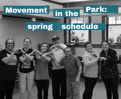 Movement in the Park: spring schedule