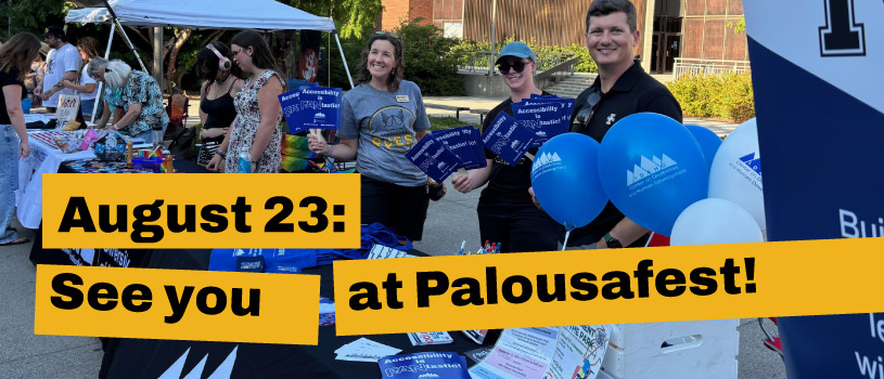 August 23: See you at Palousafest!