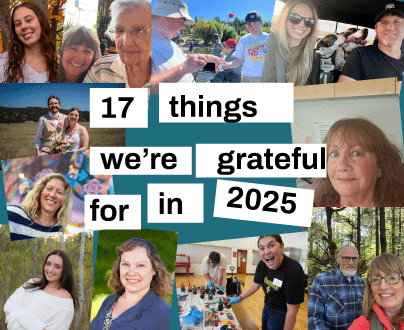17 things we're grateful for in 2025