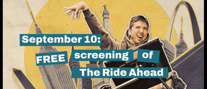 September 10: free screening of The Ride Ahead