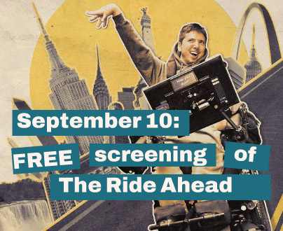 September 10: FREE screening of The Ride Ahead