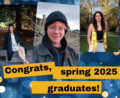 Congrats, spring 2025 grads!