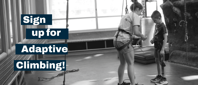 Sign up for Adaptive Climbing
