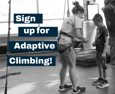 Sign up for Adaptive Climbing!