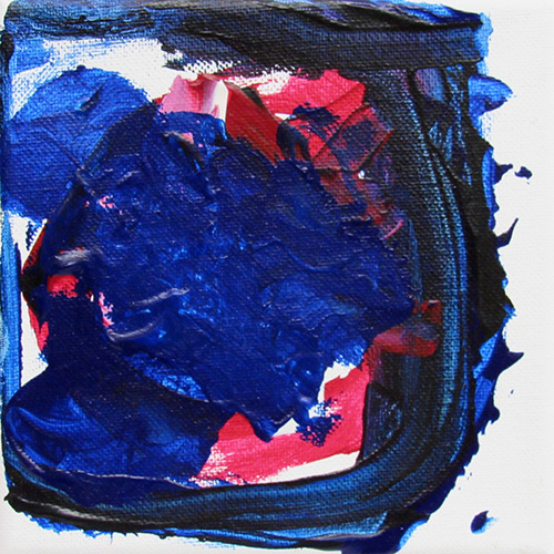 Gabe's third of five untitled paintings. Click to enlarge image.