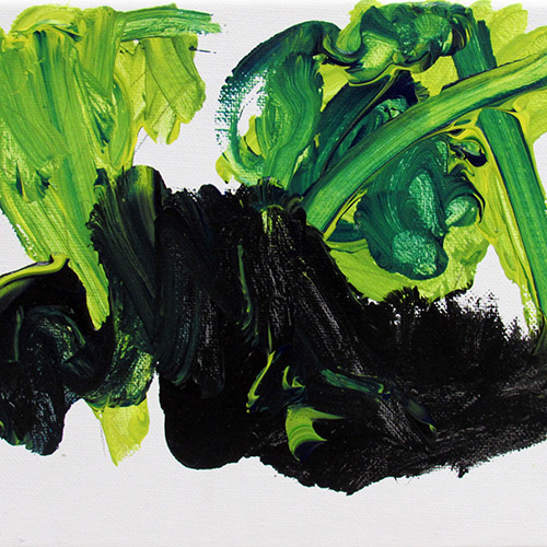 Gabe's fifth of five untitled paintings. Click to enlarge image.