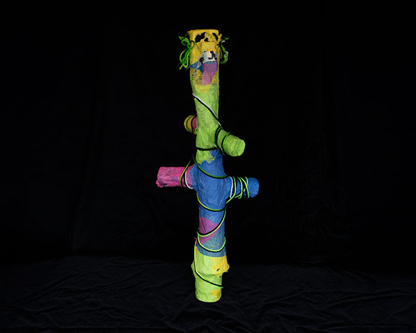 Hula Cactus Christmas Tree Dog. Click to enlarge.