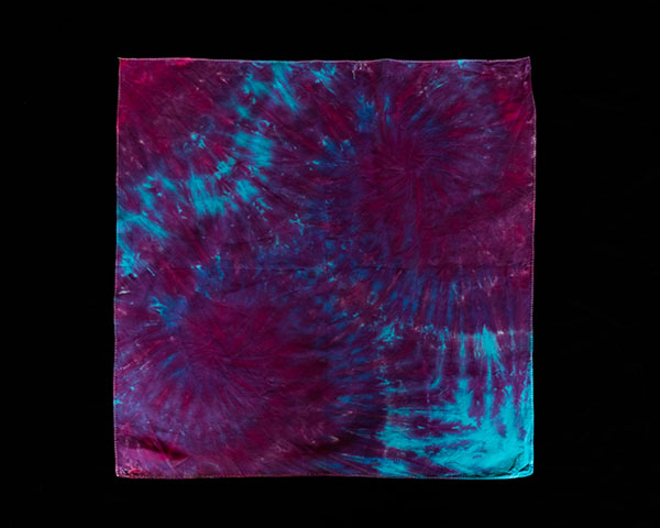 Purple Bandana Tie Dye. Click to enlarge