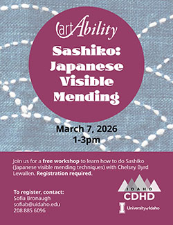 Poster for Sashiko workshop