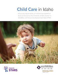 Cover page of 2015 Child Care Workforce Study.
