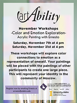 artAbility 2020-21 Fall Workshops