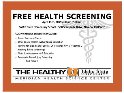 FREE Health Screenings